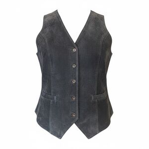 Y2K BB Dakota Suede Leatherwear Vest | Women’s L